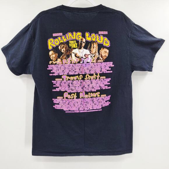 Rolling Loud 2021 Miami Hip-Hop Music Festival DMX Tribute Rap T-Shirt Size M - Picture 2 of 6